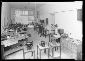 Factory interior, Southern California, 1934