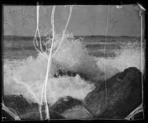 Waves and breakers, Southern California, 1935
