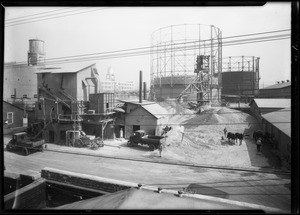 Gravel crusher insurance, Southern California, 1931