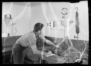 Pressure recordings at Dominguez, Long Beach, CA, 1935