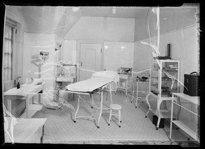 Doctor's office, Dr. E. B. Glass, 2425 Wilshire Boulevard, Santa Monica, CA, 1936