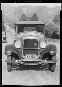 Studebaker, Mrs. Spacher, owner, Southern California, 1932