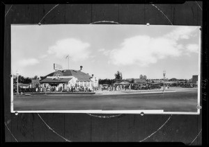 Copy of retouched composite, Willard's Cafe, Los Angeles, CA, 1929