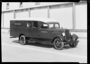 S.P. Lines Dodge delivery, Southern California, 1934