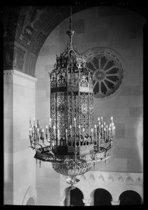 Forve Pettibone light fixtures in Elks Club, Southern California, 1926