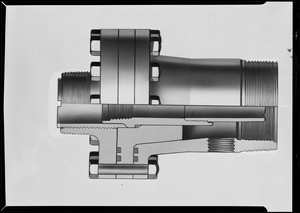 Retouched flange etc., Regan, Southern California, 1930