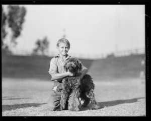 Dog show for Balto dog food, Loyola High School, 1901 Venice Boulevard, Los Angeles, CA, 1931