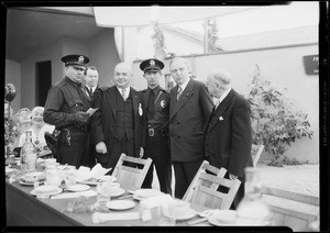 Group with Paul House & Mayor Porter, Southern California, 1932