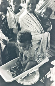 Ethiopia, the Bale Province, 1980. The health and development of children are of high priority