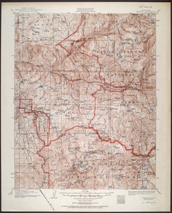 California. Tehipite quadrangle (30'), 1903 (1953)