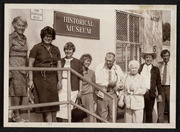 Whitsett Family on Steps of LAVC Historical Museum 1980