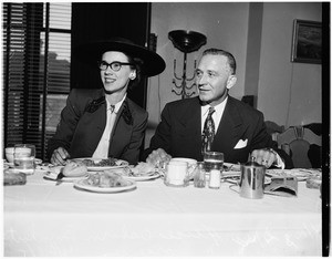 Red Cross luncheon, 1951