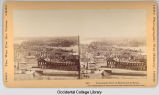 Panoramic View of Richmond in Ruins