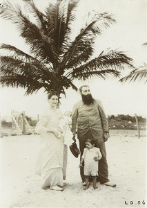 Pelot family, in Gabon