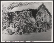 Dr. Alexander Warner and family at summer home