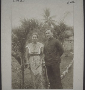 Missionar Perregeaux mit Frau