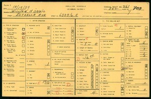 WPA household census for 6339 1/2 ESTRALLA AVE, Los Angeles County