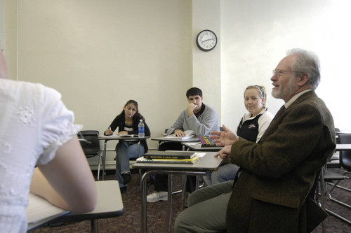 Professor Chuck Powers Sociology Class