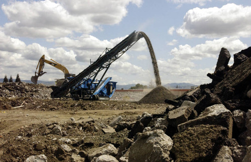 Concrete Crusher, Stadium Site