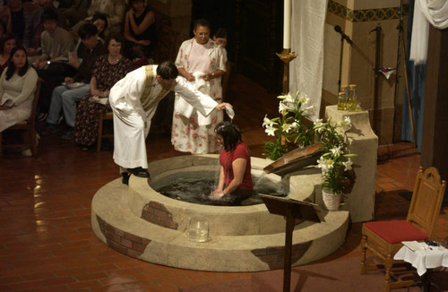 Baptism of SCU Students