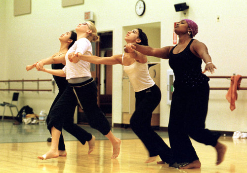 Dancing on the Web (rehearsal) 1