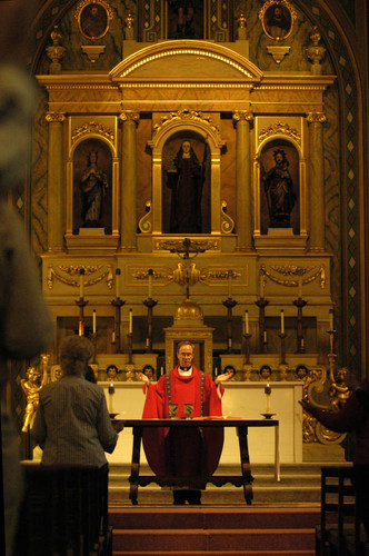 Tom Reese, SJ Saying Mass