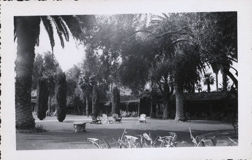 Lawn outside of the Adobe Lodge