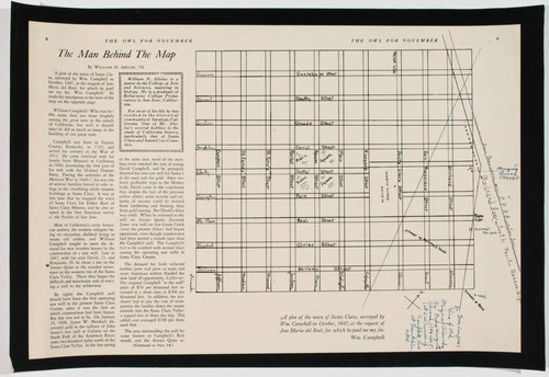 A Plot of the Town of Santa Clara