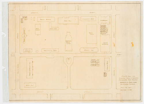 Situation Plan for Engineering, Physics & Chemistry Prefabricated Annex Buildings