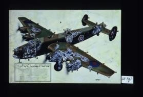 The British Handley Page "Halifax II" ... [in Arabic]