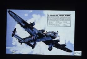 Le bombardier lourd "Lancaster" Britannique