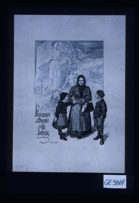 Kriegsnot Spende fur Leipzig