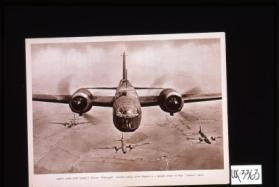 Swift, sure and deadly - British Wellington bombers sweep across England to a daylight attack on Nazi invasion ports