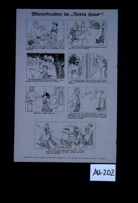 Mieterfreuden im "Roten Haus!"