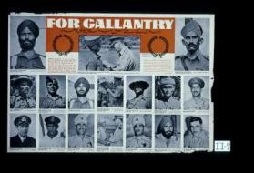 For gallantry