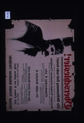 Oberschlesier! Die Abstimmung steht nahe bevor!