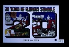 20 years of glorious struggle - 20 - 1960-1980