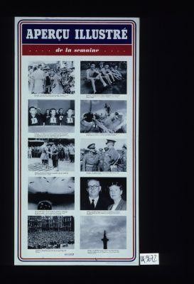 Apercu illustre de la semaine