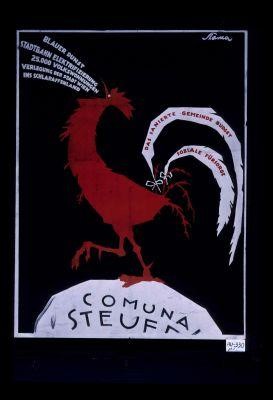 Blauer Dunst. Stadtbahn Elektrifizierung. 25,000 Volkswohnungen. Verlegung der Stadt Wien ins Schlaraffenland. Das sanierte gemeinde Budget. Soziale Fursorge - Comunalsteuern. Wahlet christlich-sozial!