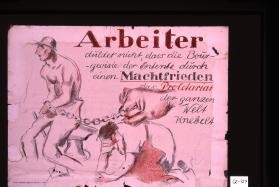 Arbeiter, duldet nicht, dass die Bourgeoisie der Entente durch einen Machtfrieden das Proletariat der ganzen Welt knebelt