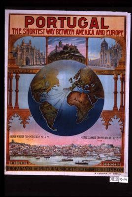 Portugal. The shortest way between American and Europe