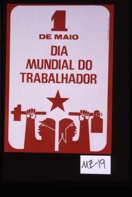 1 de Maio dia mundial do trabalhador