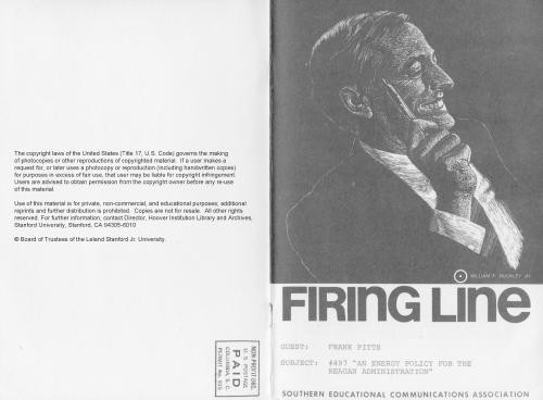 An Energy Policy for the Reagan Administration