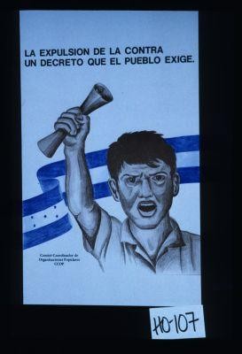 La expulsion de la contra un decreto que el pueblo exige