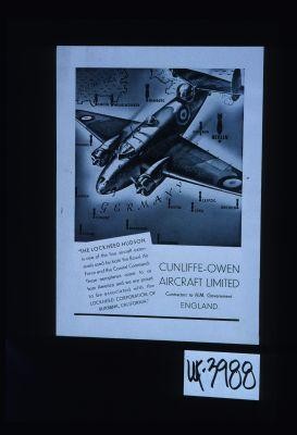 The Lockheed Hudson is one of the fine aircraft extensively used by both the Royal Air Force and the Coastal Command