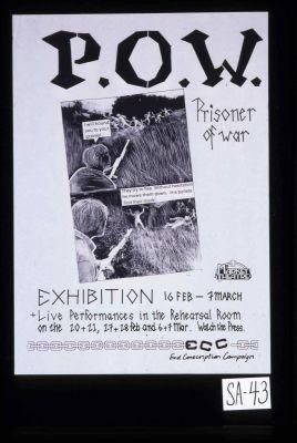 P.O.W. ... Exhibition ... + Live performances in the .... Market Theatre