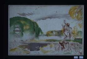 London 15.25 miles. Arcady. Alight here for air, sun, winds, flowers, birds