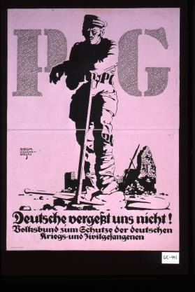 Deutsche, vergesst uns nicht!