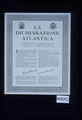 La Dichiarazione Atlantica