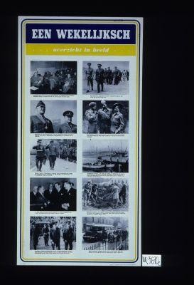 Een wekelijsch overzicht in beeld